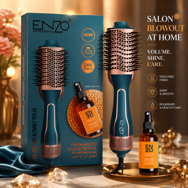 Enzo SmoothStyler™ Thermal Brush